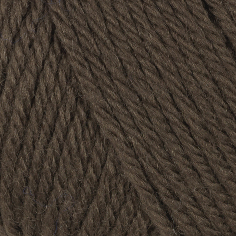 Eco Highland Wool 218 Mørk brun