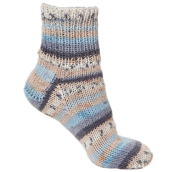 Raggen 722 Multi beige/lysblå
