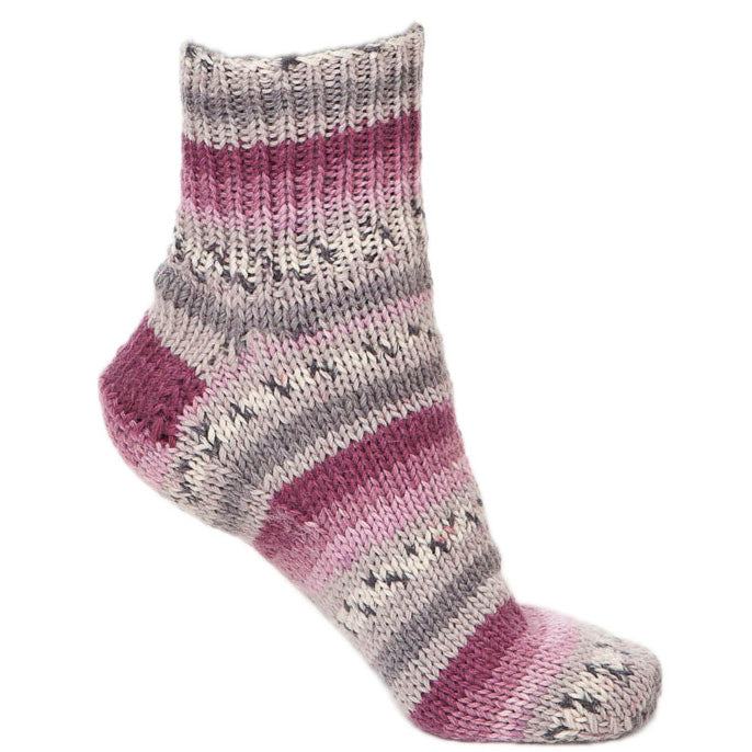 Raggen 762 Multi grå/rosa