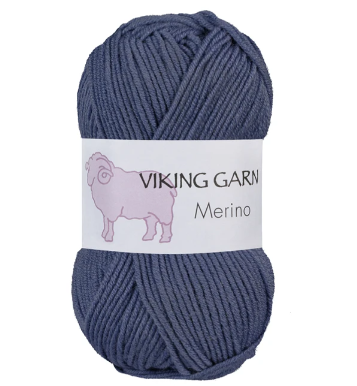Merino 827 Jeansblå