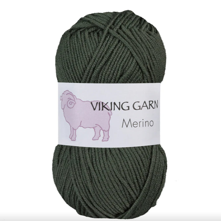 Merino 836 Mørk grønn