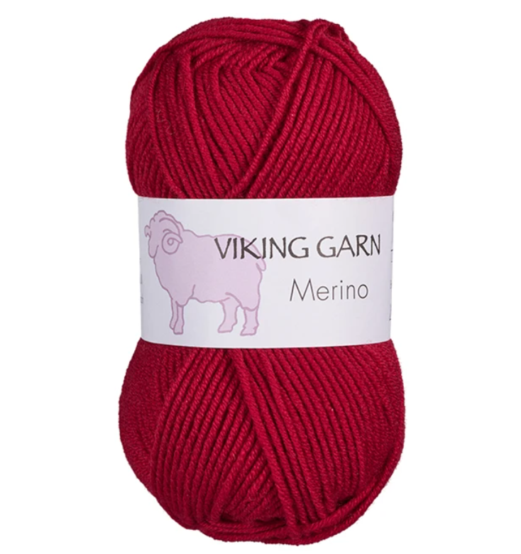 Merino 860 Mørk rød