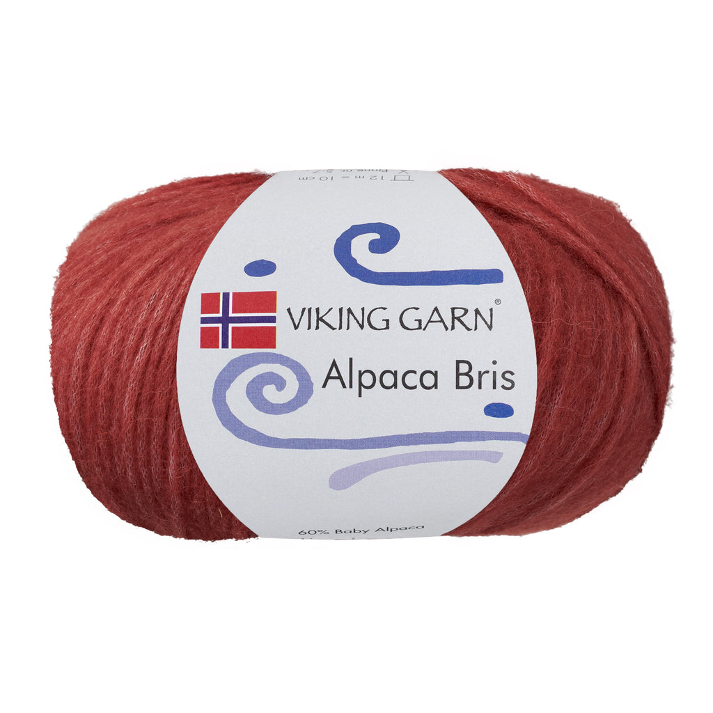 Alpaca Bris 355 Lys burgunder