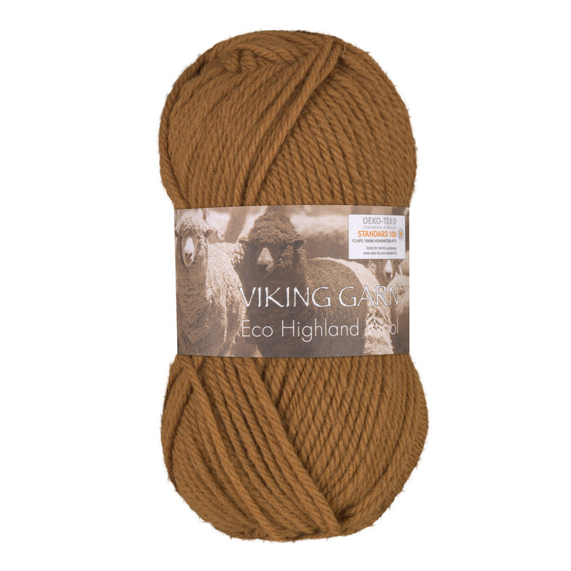 Eco Highland Wool 253 Cognac
