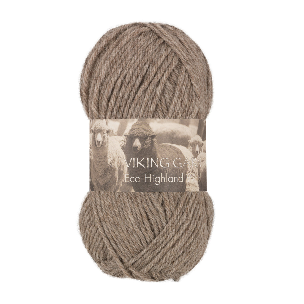 Eco Highland Wool 209 Lys brun