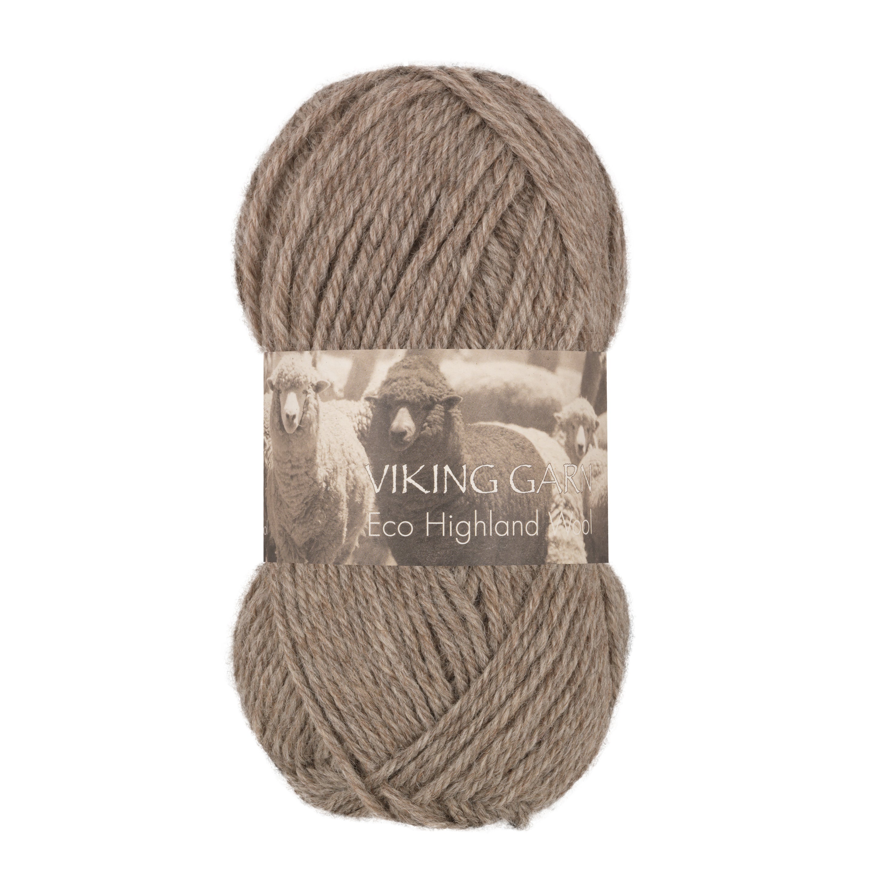 Eco Highland Wool 209 Lys brun