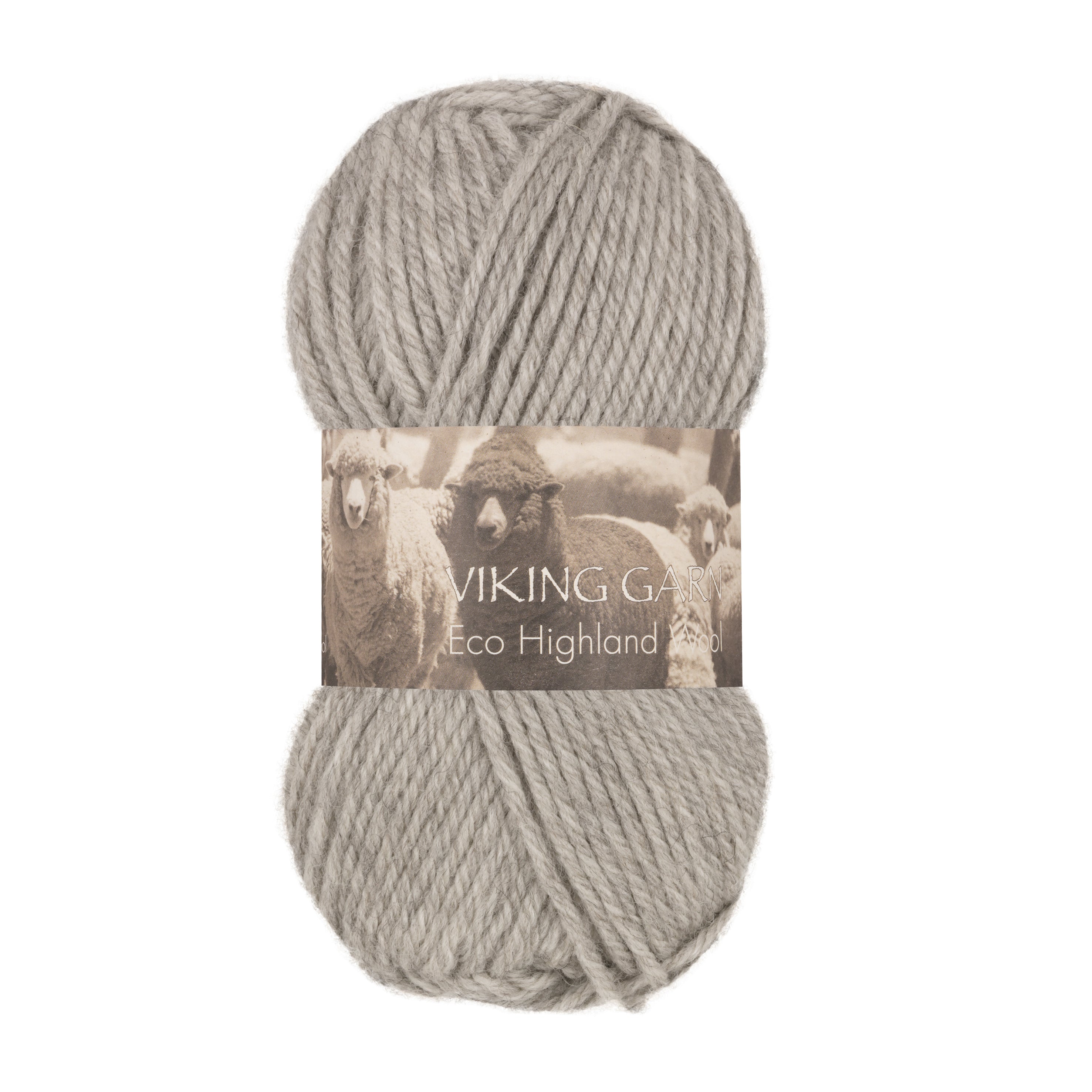 Eco Highland Wool 213 Lys grå