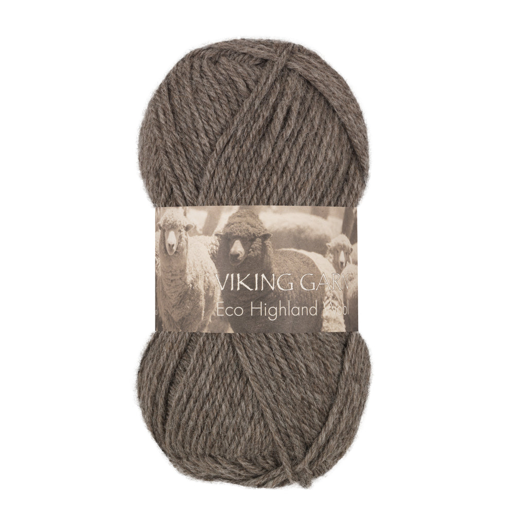 Eco Highland Wool 215 Grå
