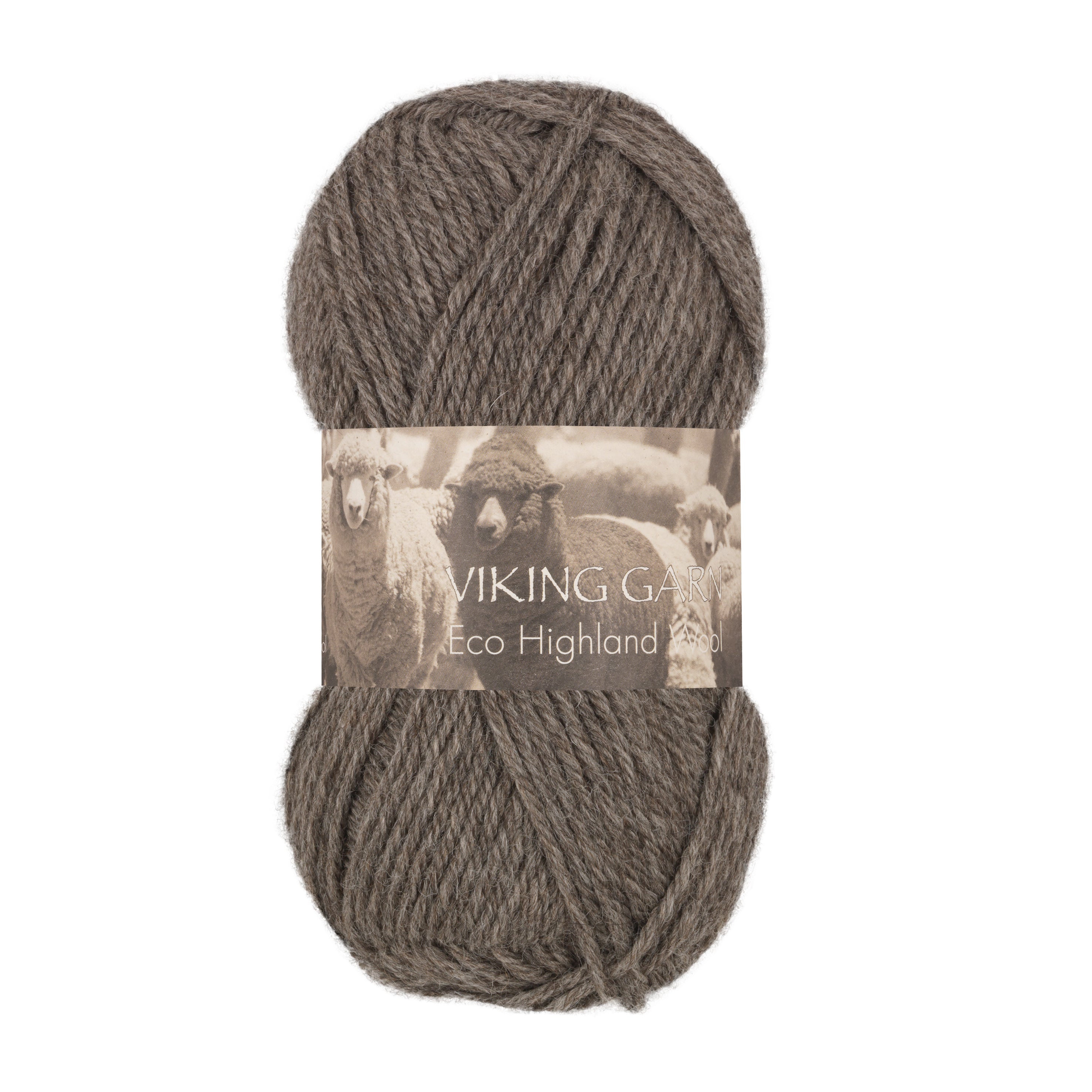 Eco Highland Wool 215 Grå