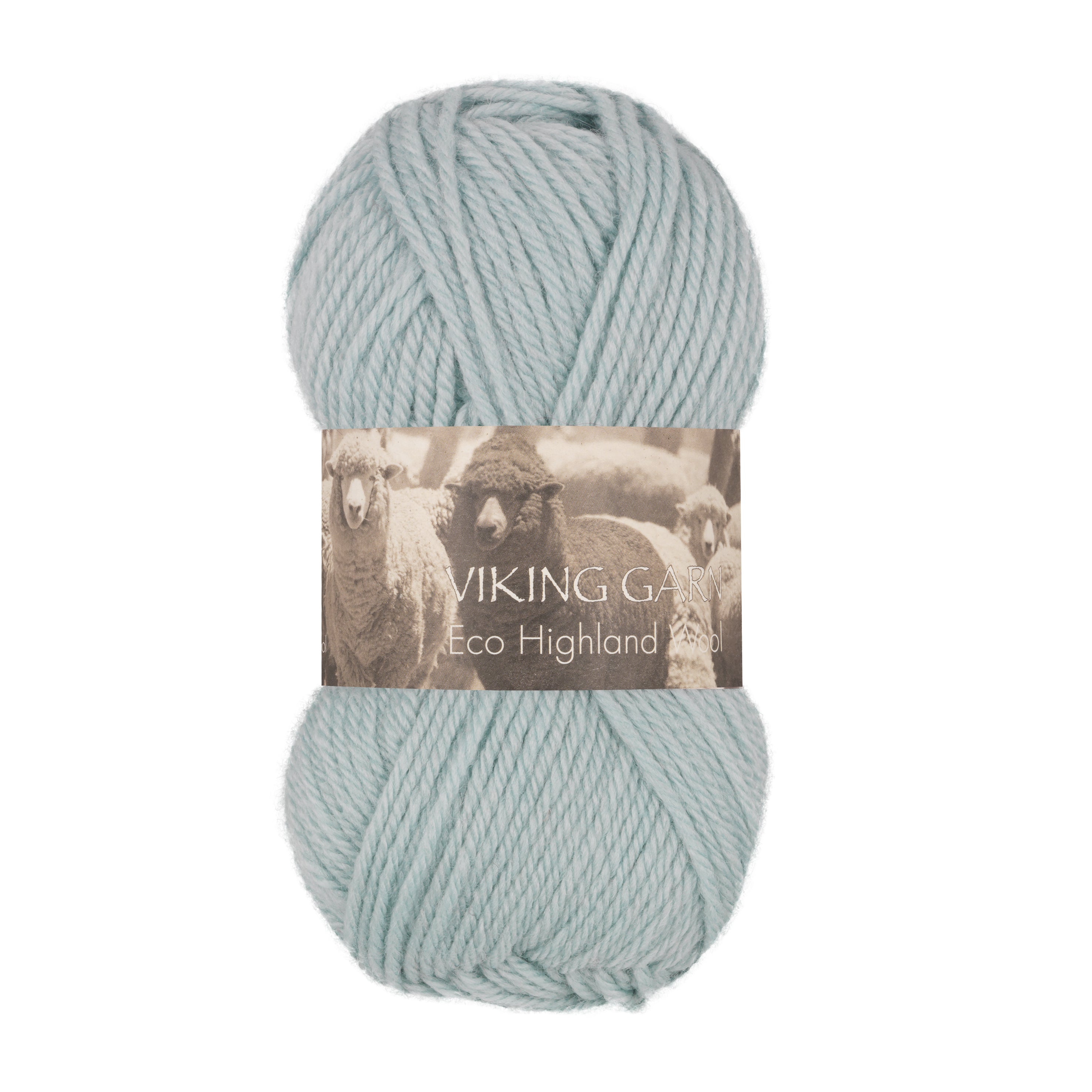 Eco Highland Wool 228 Lys petrol