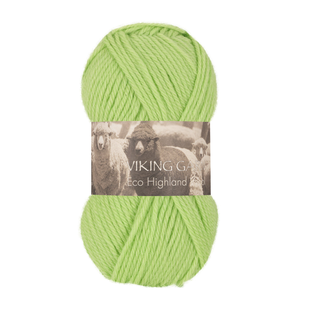 Eco Highland Wool 231 Lys grønn