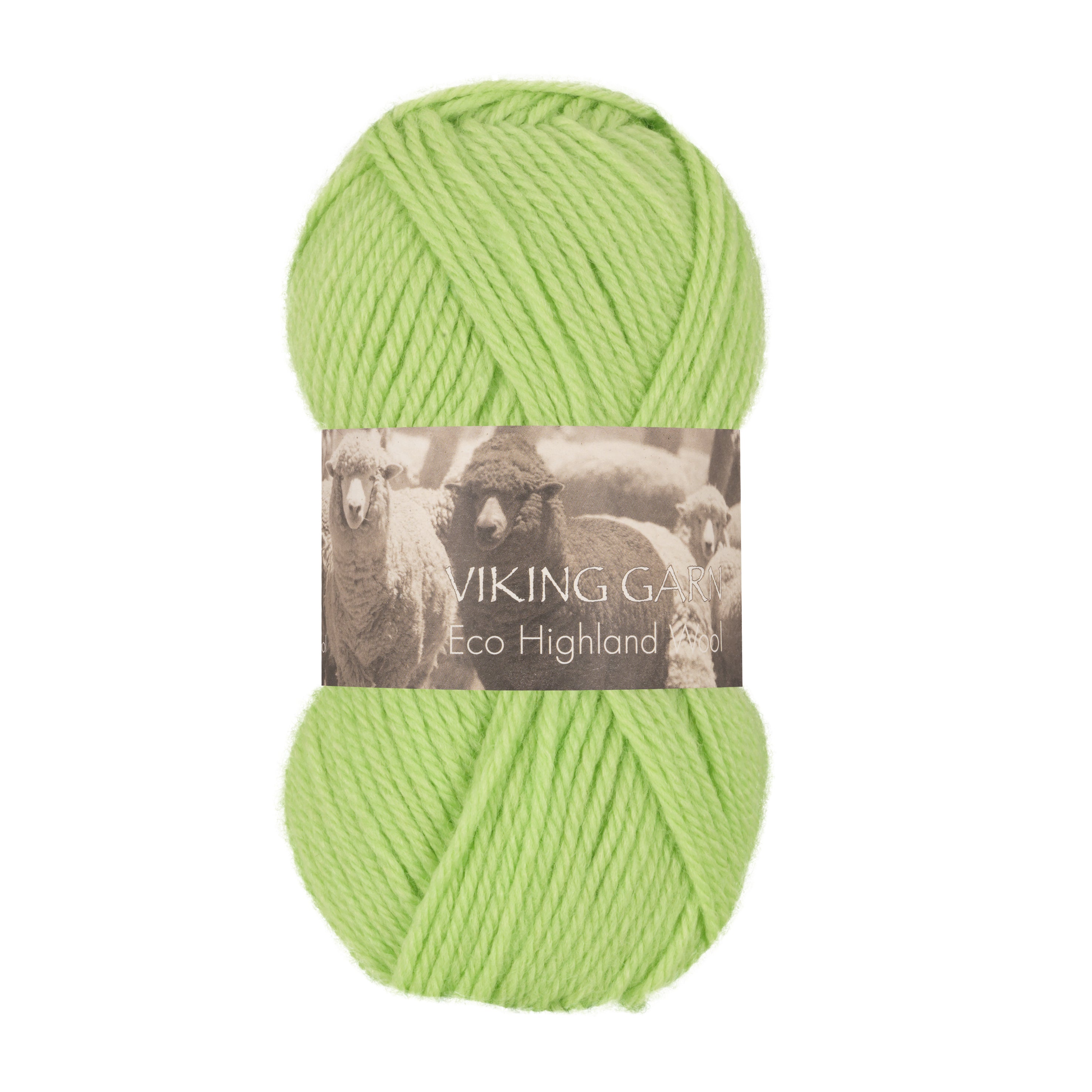 Eco Highland Wool 231 Lys grønn