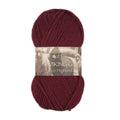 Eco Highland Wool 258 Mørk burgunder