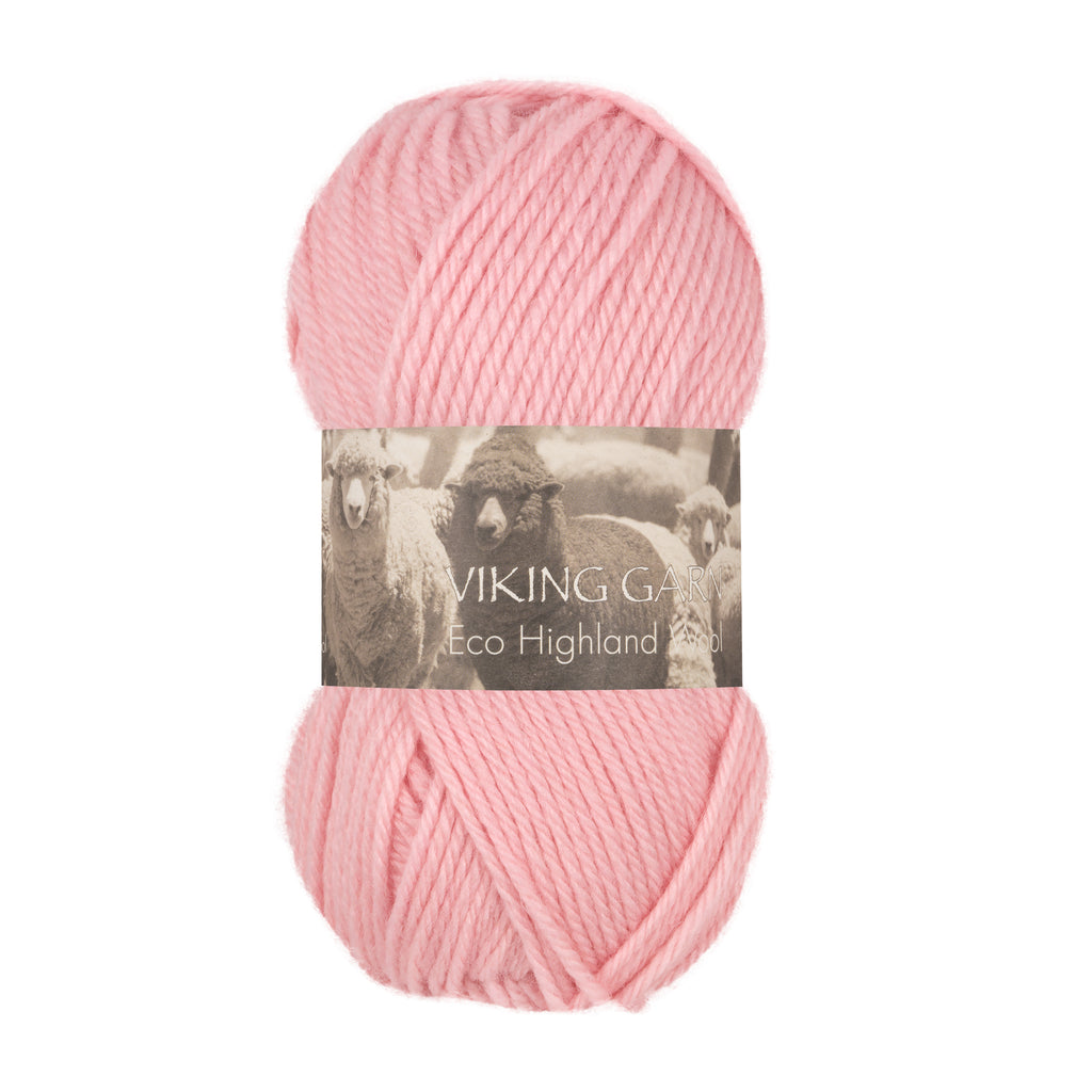 Eco Highland Wool 263 Lys rosa