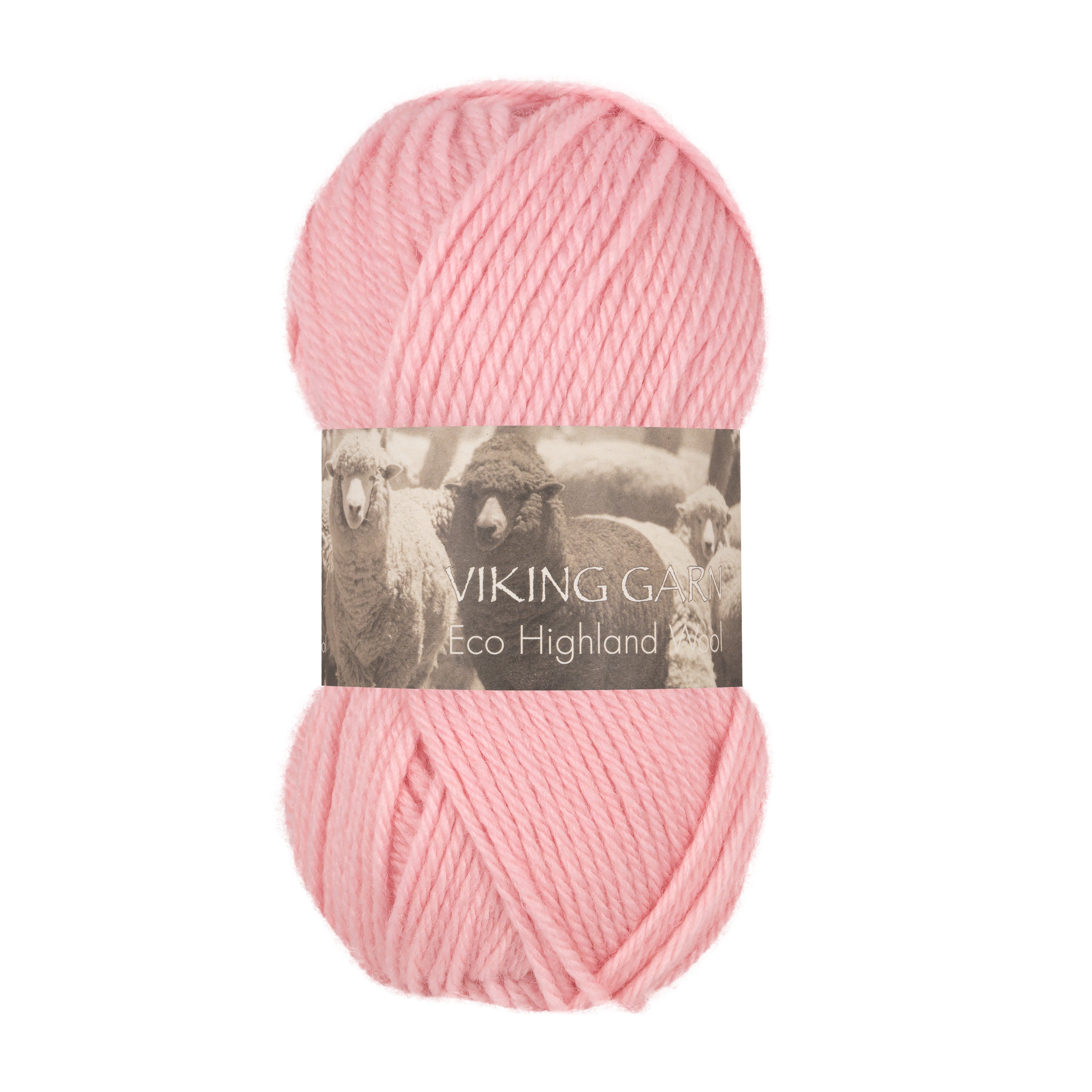 Eco Highland Wool 263 Lys rosa