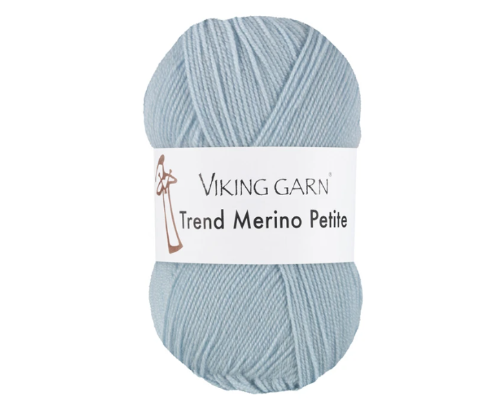 Trend Merino Petite 380 Lys blå